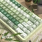 Bamboo Ink 104+34 / 54 Cherry Profile Keycap Set Cherry MX PBT Dye-subbed for Mechanical Gaming Keyboard